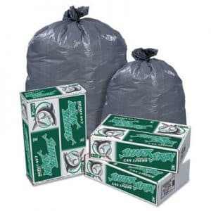 Case -Trash Bag 80 45 Gallon 1.5 Mil 40" x 46" Low Density Can Liner 